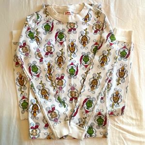 Kids Dr. Seuss Grinch Long John Pajama Set